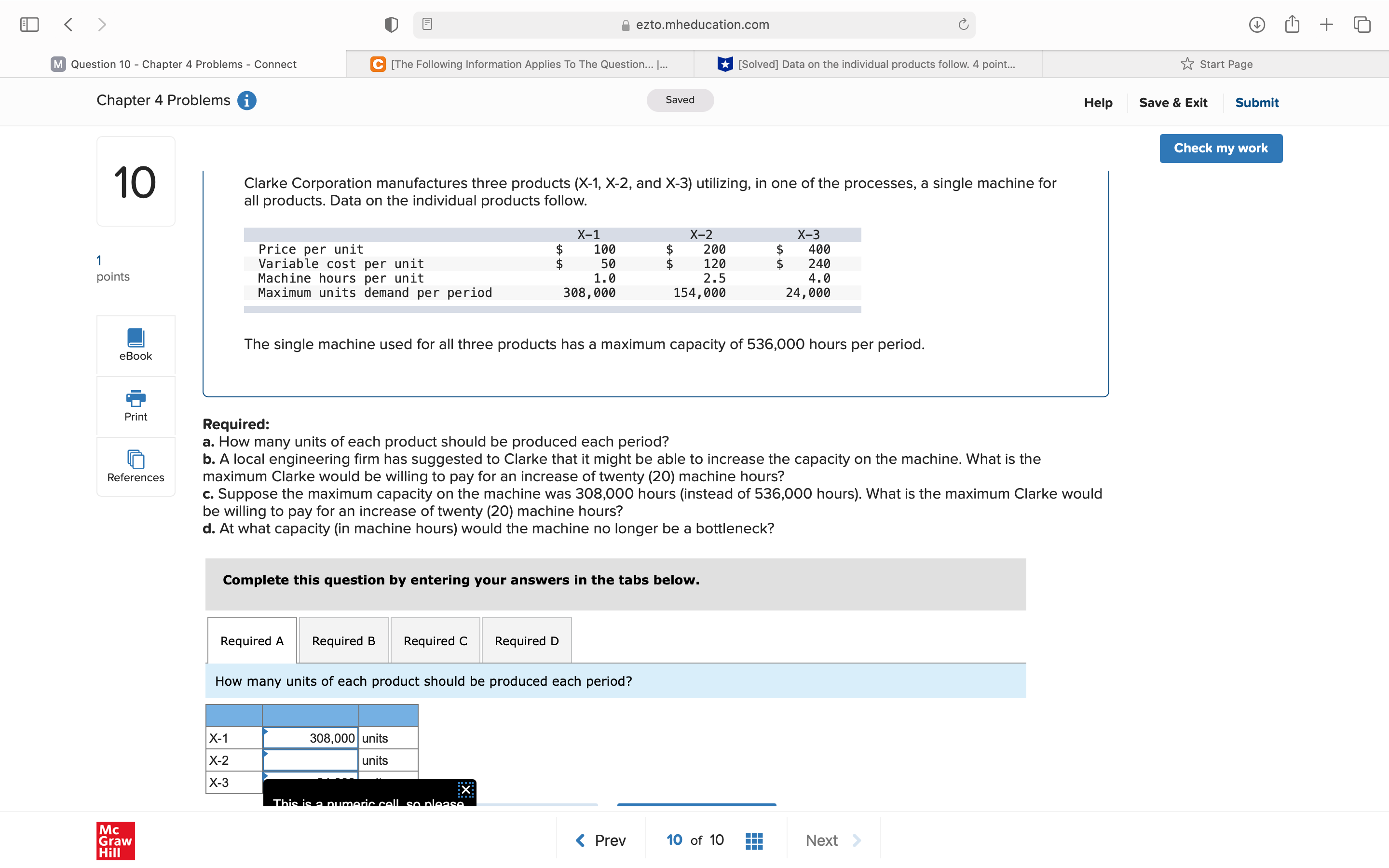 Can you answer A, B, C, and D for me? EC m