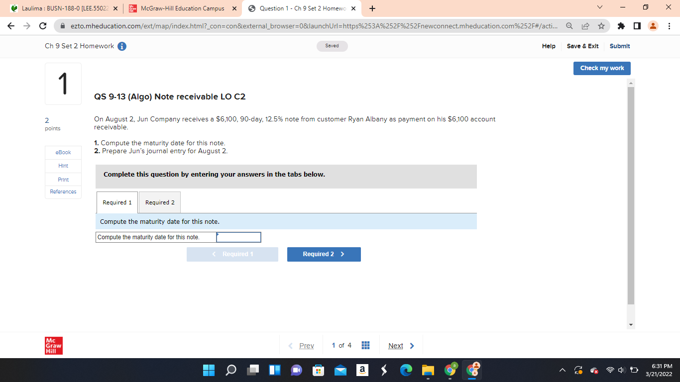 Laulima : BUSN-188-0 [LEE.55022 x McGraw-Hill