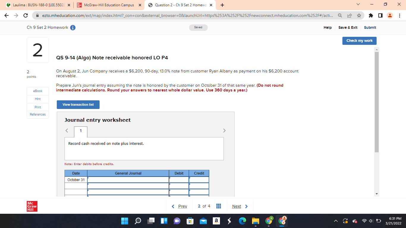 Laulima : BUSN-188-0 [LEE.55022 x McGraw-Hill