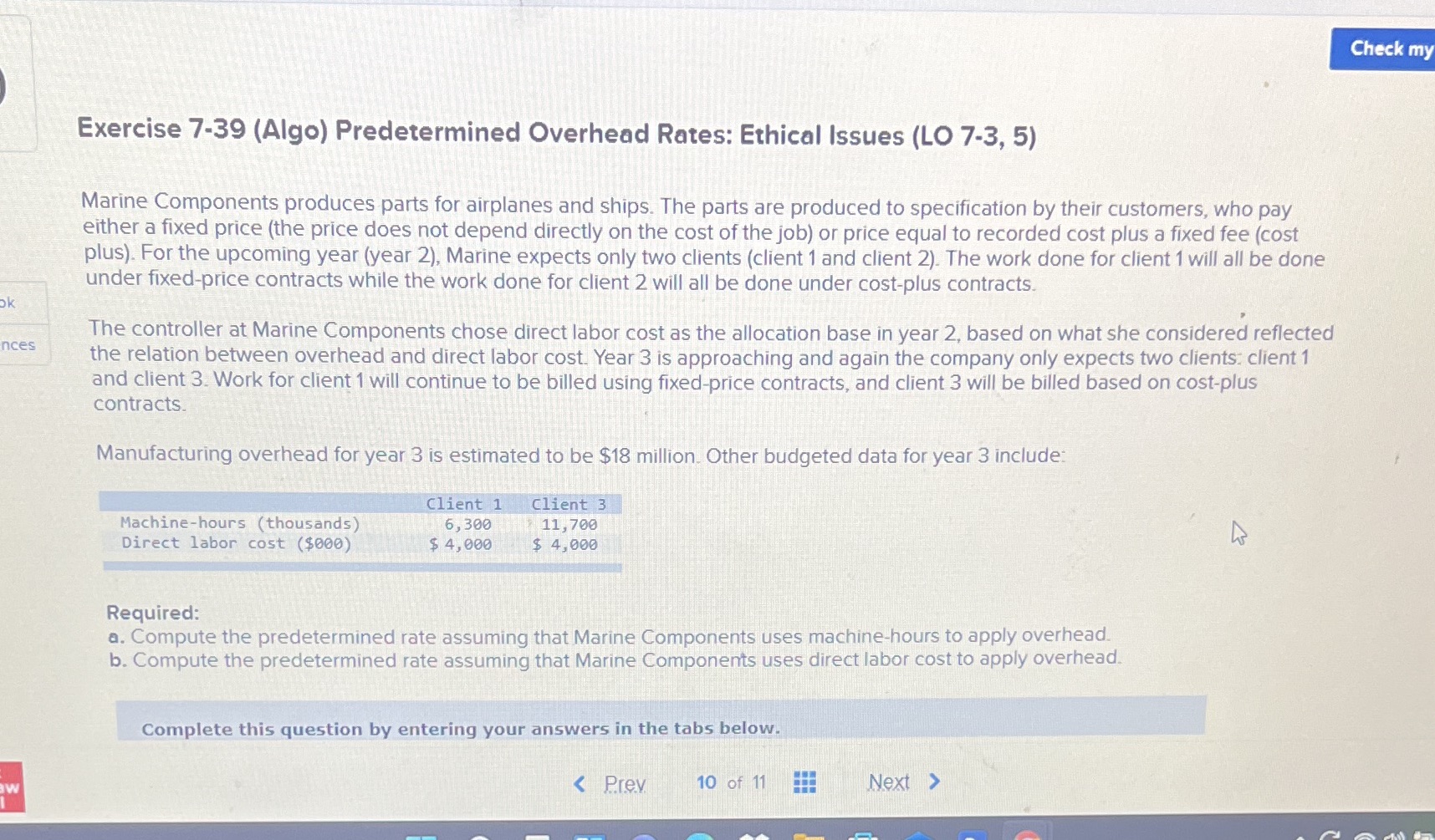 A. Compute the predetermined rate assuming that