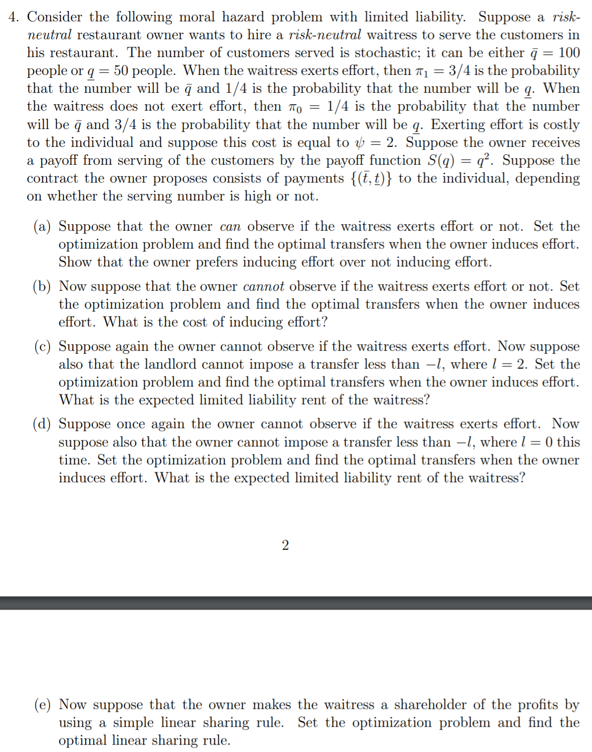 Kindly help out Question 2: Cost Estimation [1!]