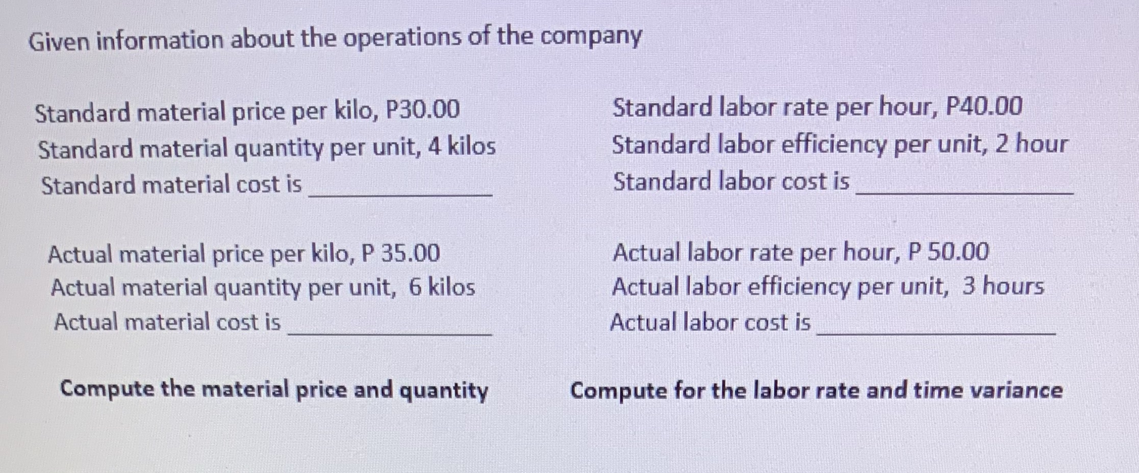 Please provide an explanation or step by step