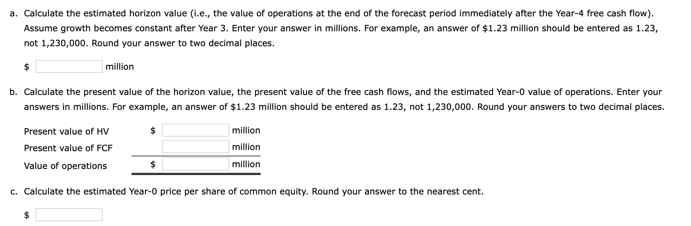 Start with the partial model in the le Ch08 P25