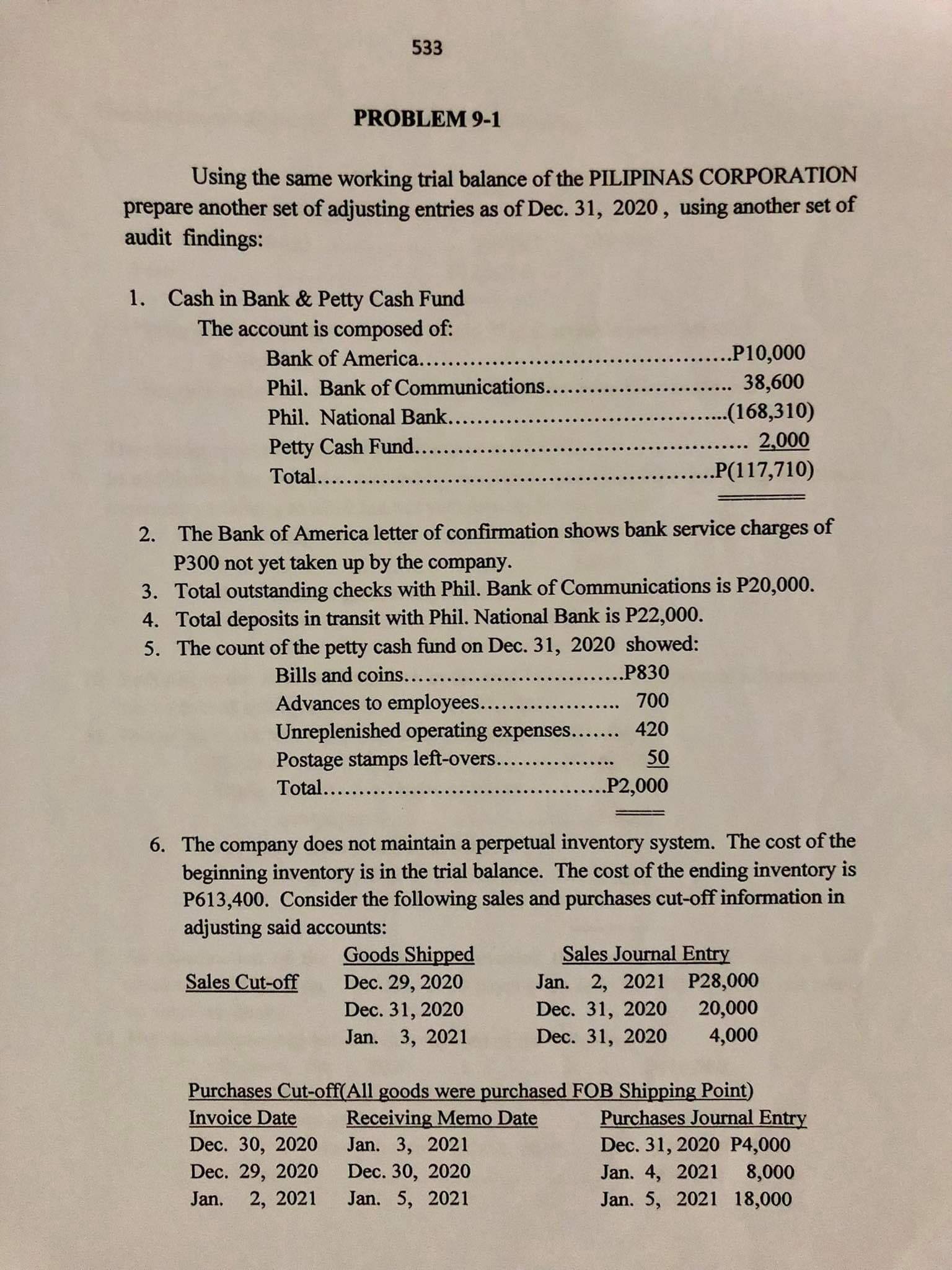 THIS IS ALL THE INFORMATION EXPERTS. PLEASE HELP.