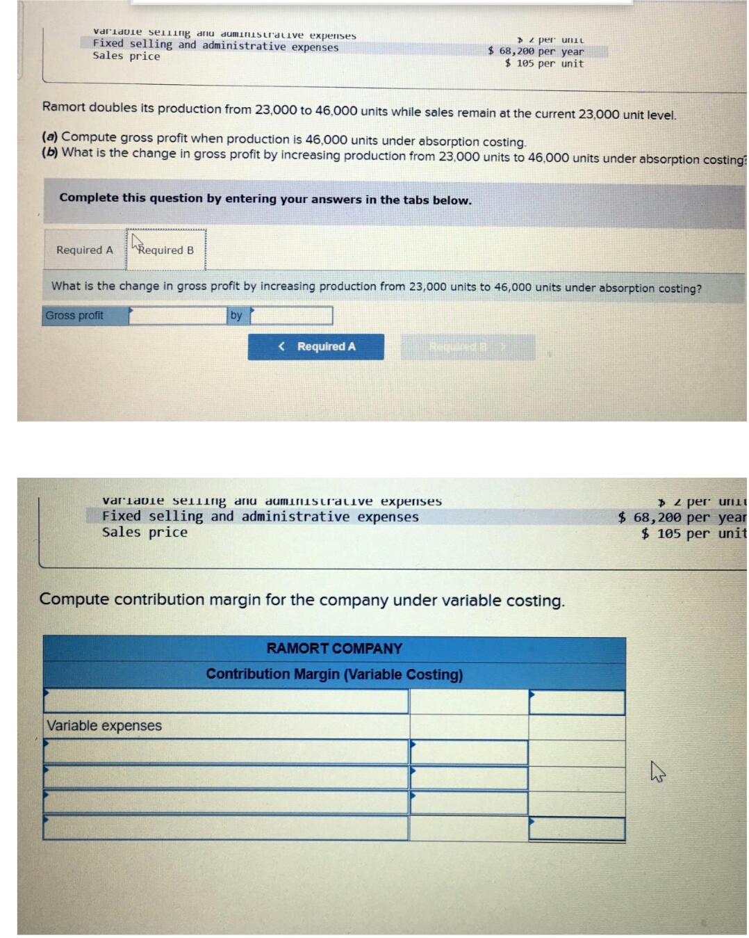 Please help answer in detail with calculation and