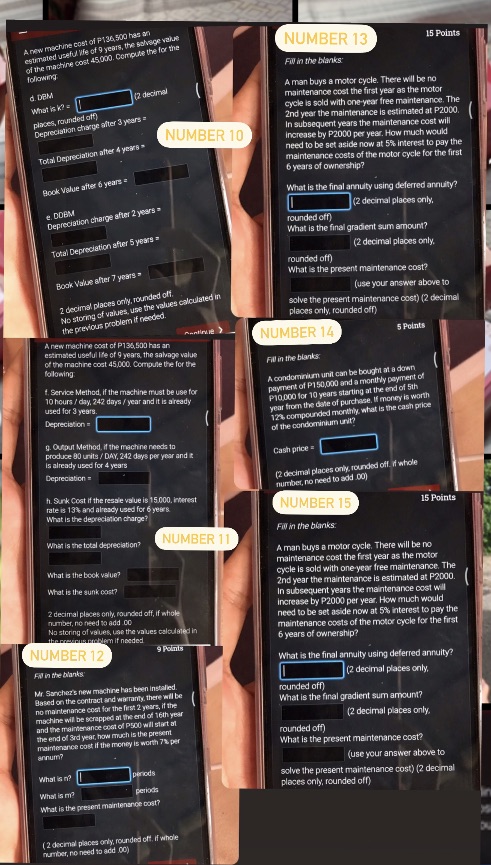 Need help asap, 2 decimal places, rounded off. If