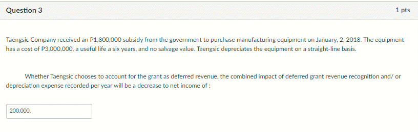 Provide a solution for each problem Question 1 1