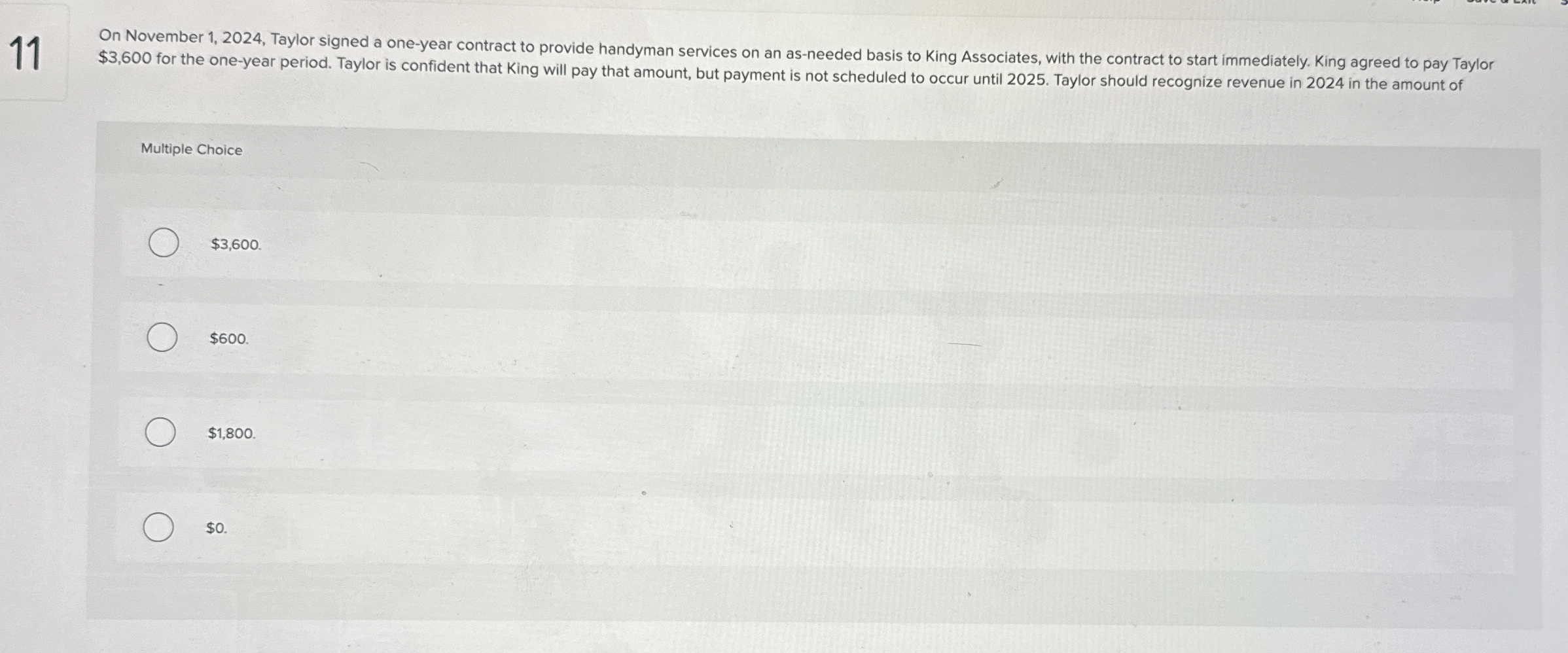 1 1 On November 1 , 2 0 2 4 , Taylor signed a one