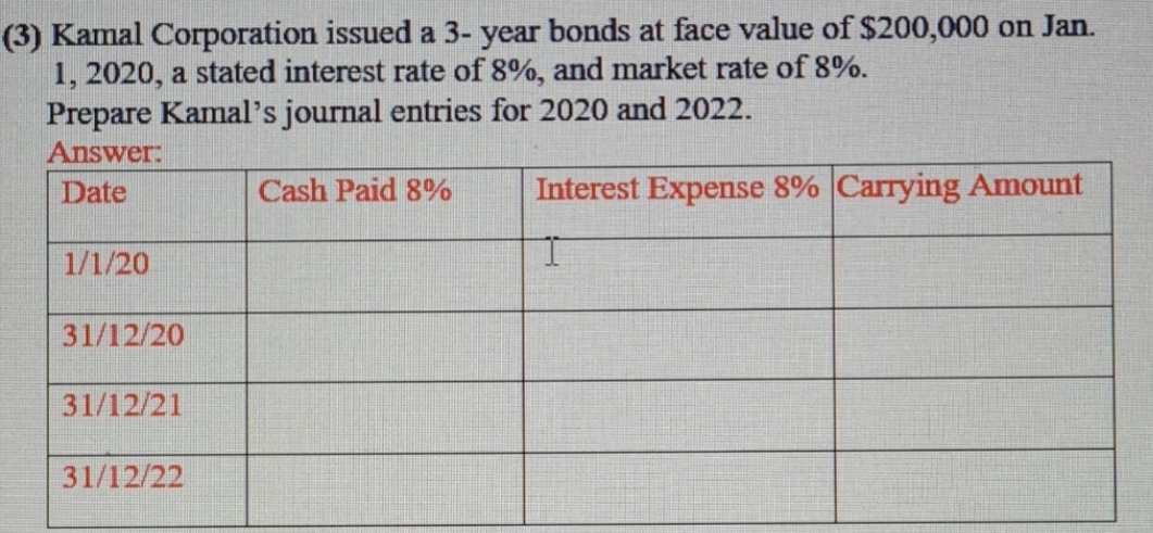 how to calculate cash paid , interest expenses