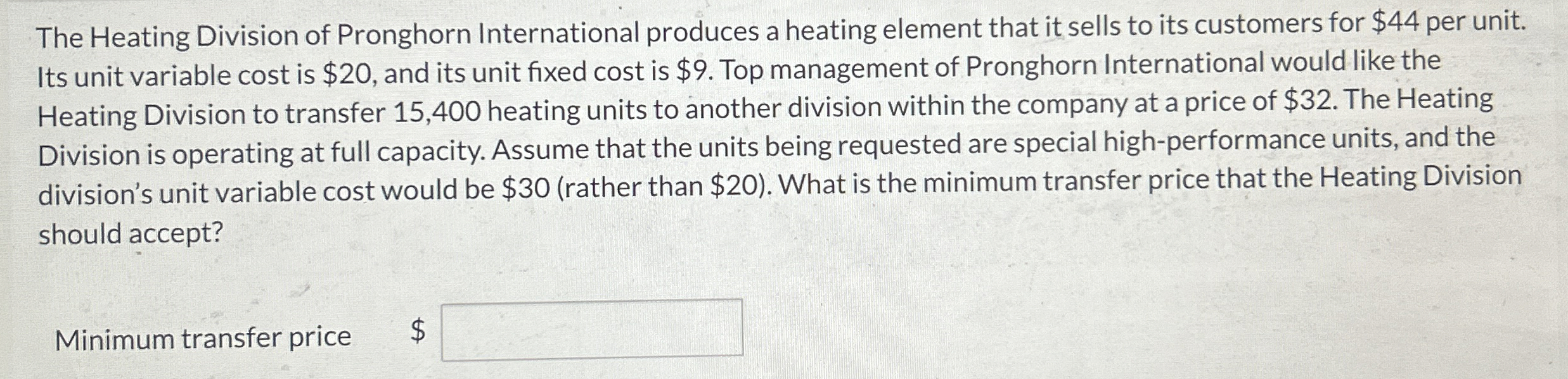 The Heating Division of Pronghorn International