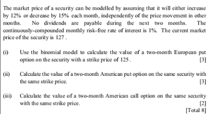 Refer to the attachment. A company share price is