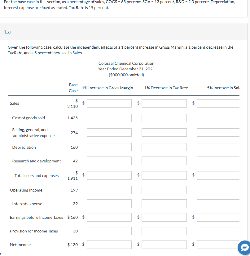 For the base case in this section, as a