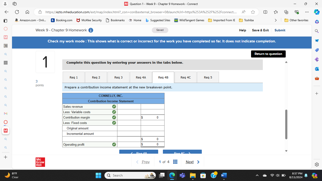 M Question 1 - Week 9 - Chapter 9 Homework -