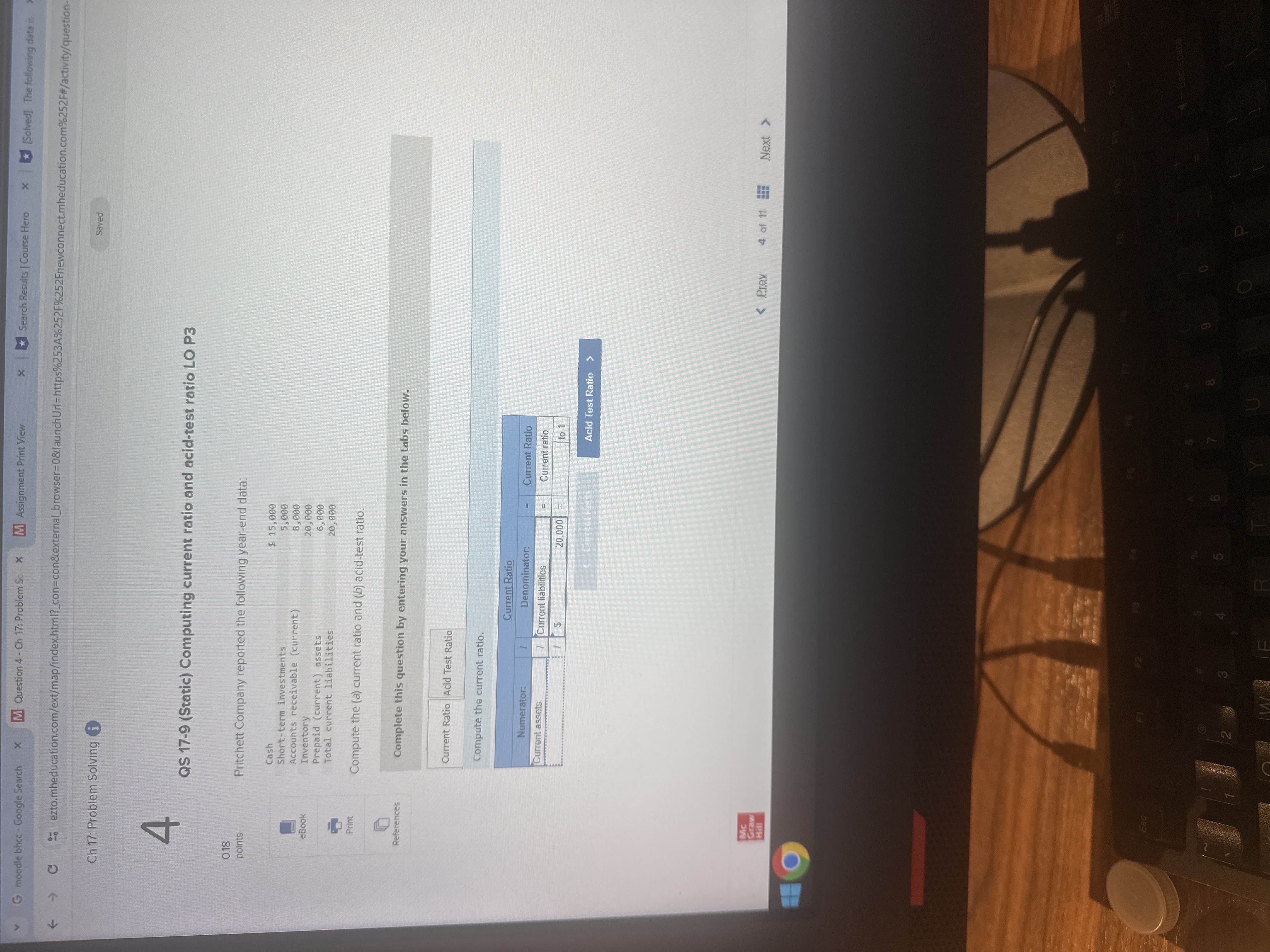 G moodle bhce - Google Search X M Question 4 - Ch