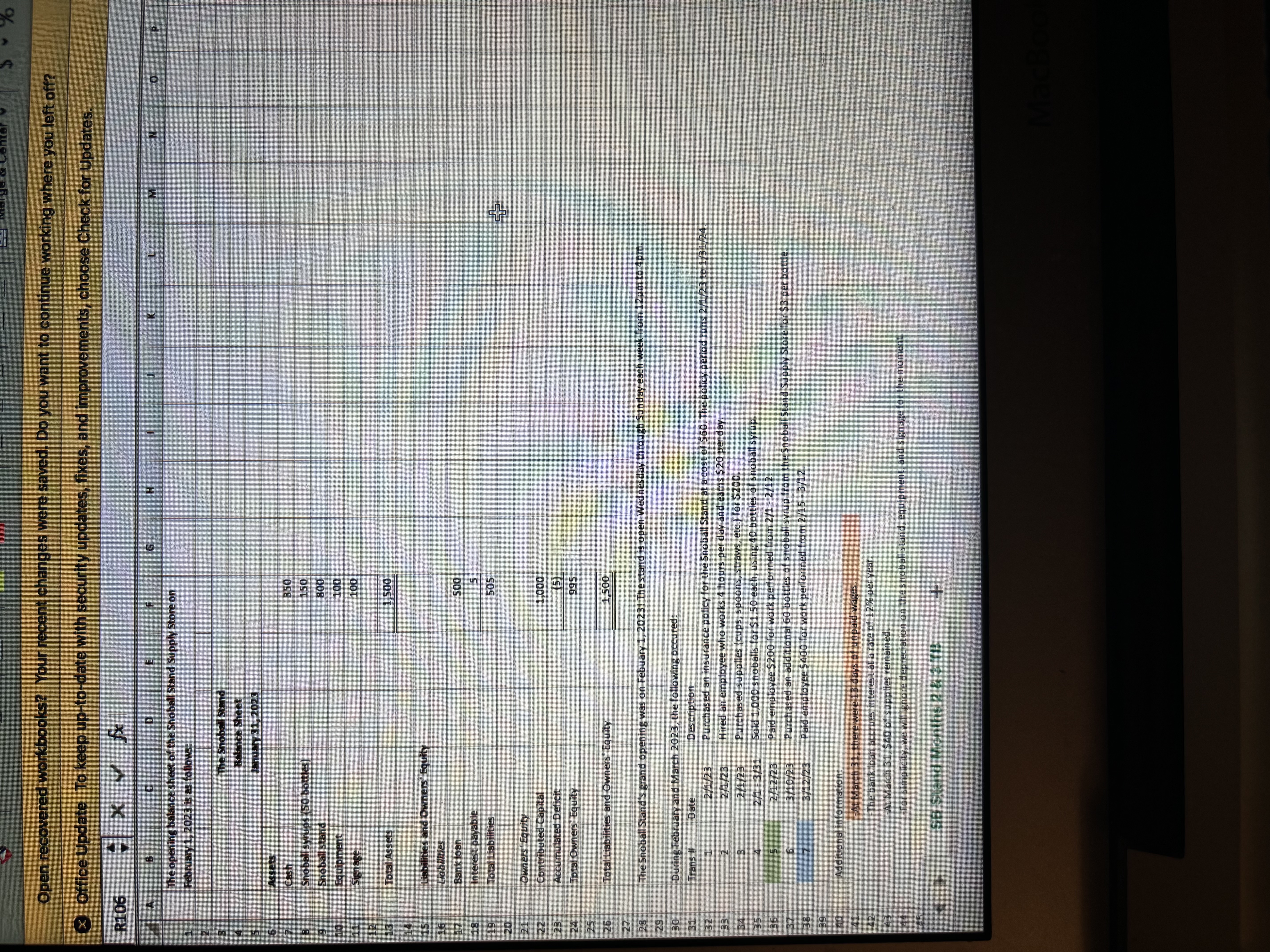 The linked Excel file shows how these