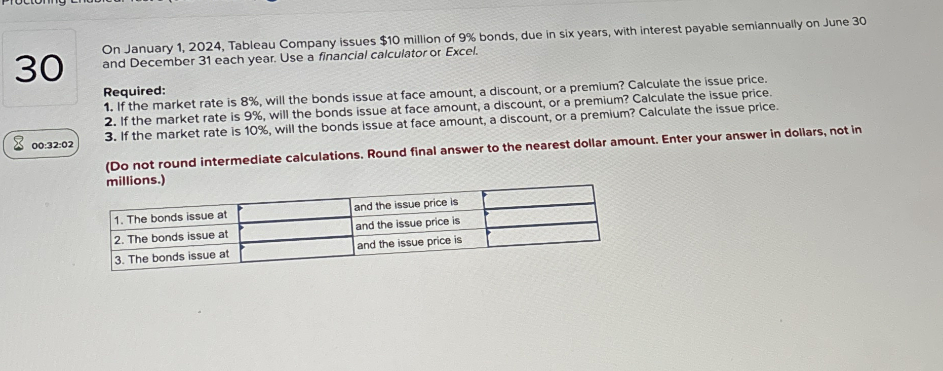 3 0 On January 1 , 2 0 2 4 , Tableau Company
