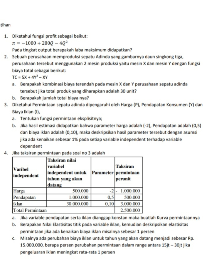 ekonomi manajerial \f