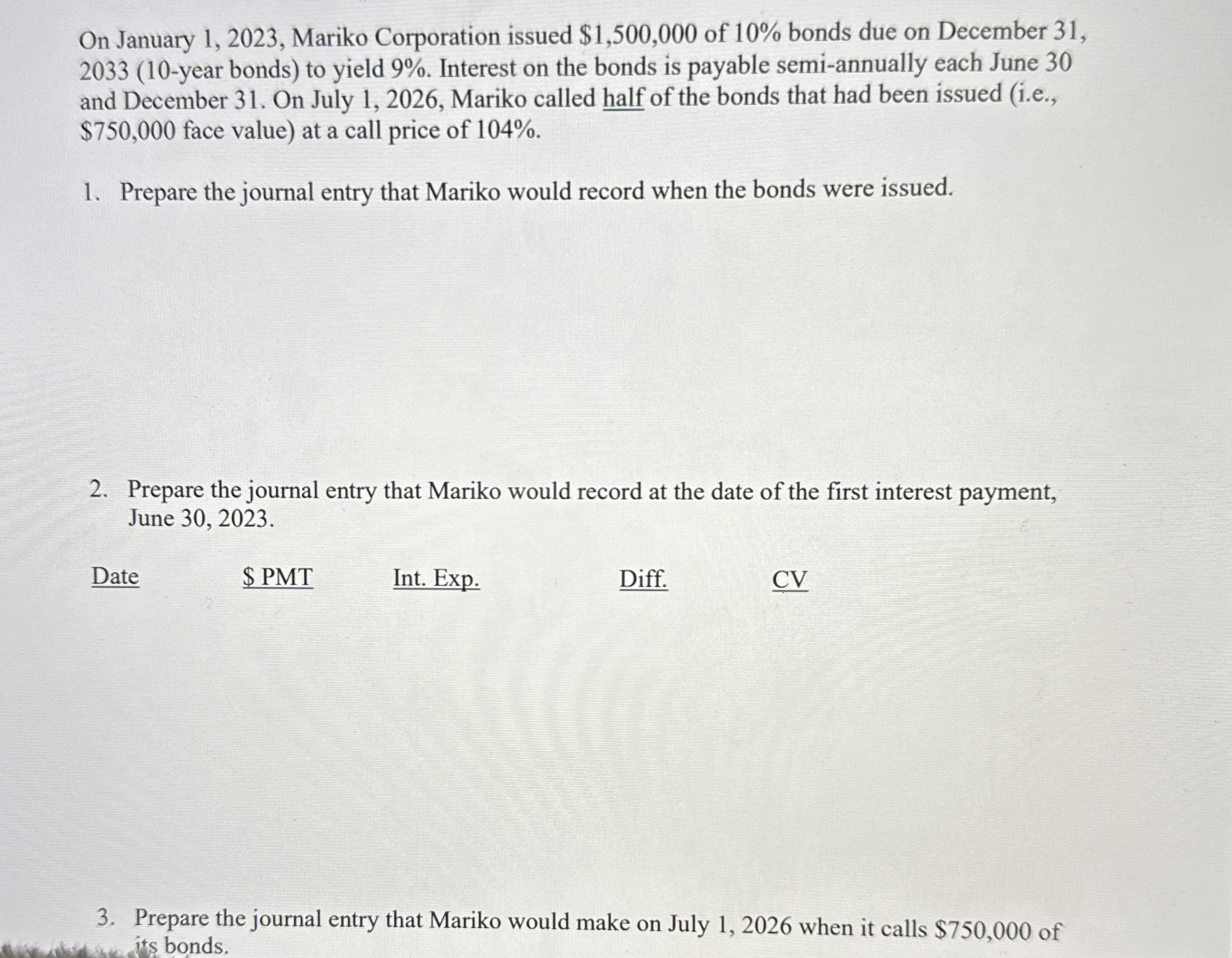 On January 1 , 2 0 2 3 , Mariko Corporation