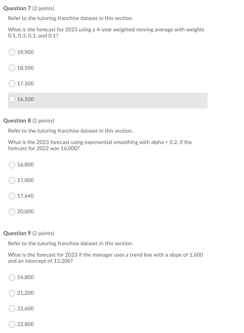 Please Answer: 'se the following data for