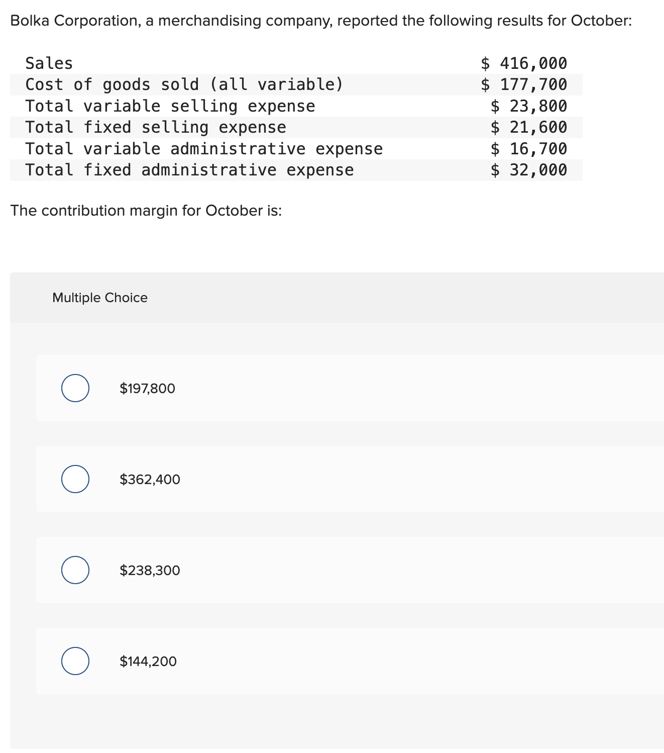 Bolka Corporation, a merchandising company,