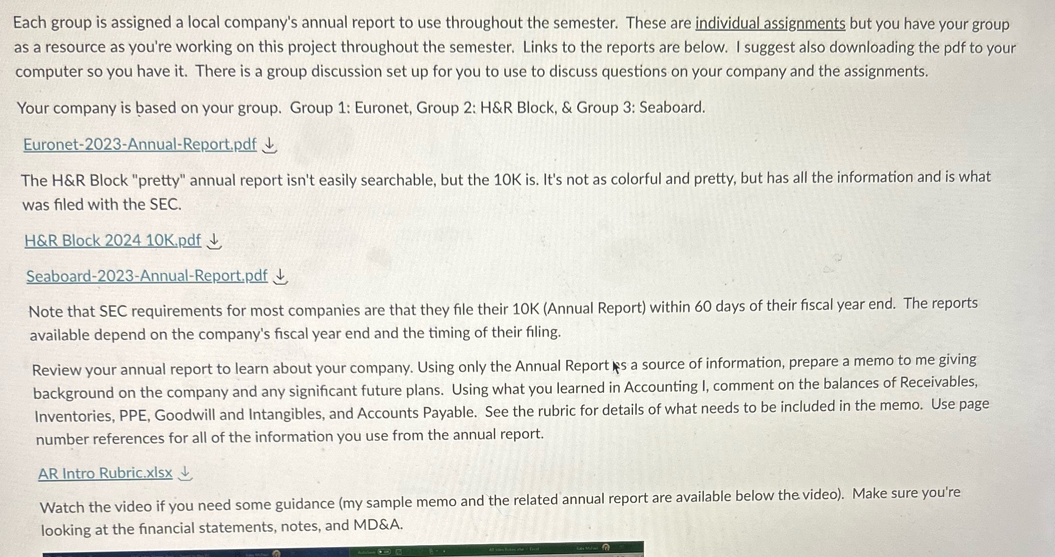 Group Euronet2023 Annual report Each group is