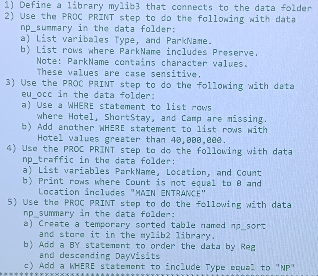 1) Define a library mylib3 that connects to the