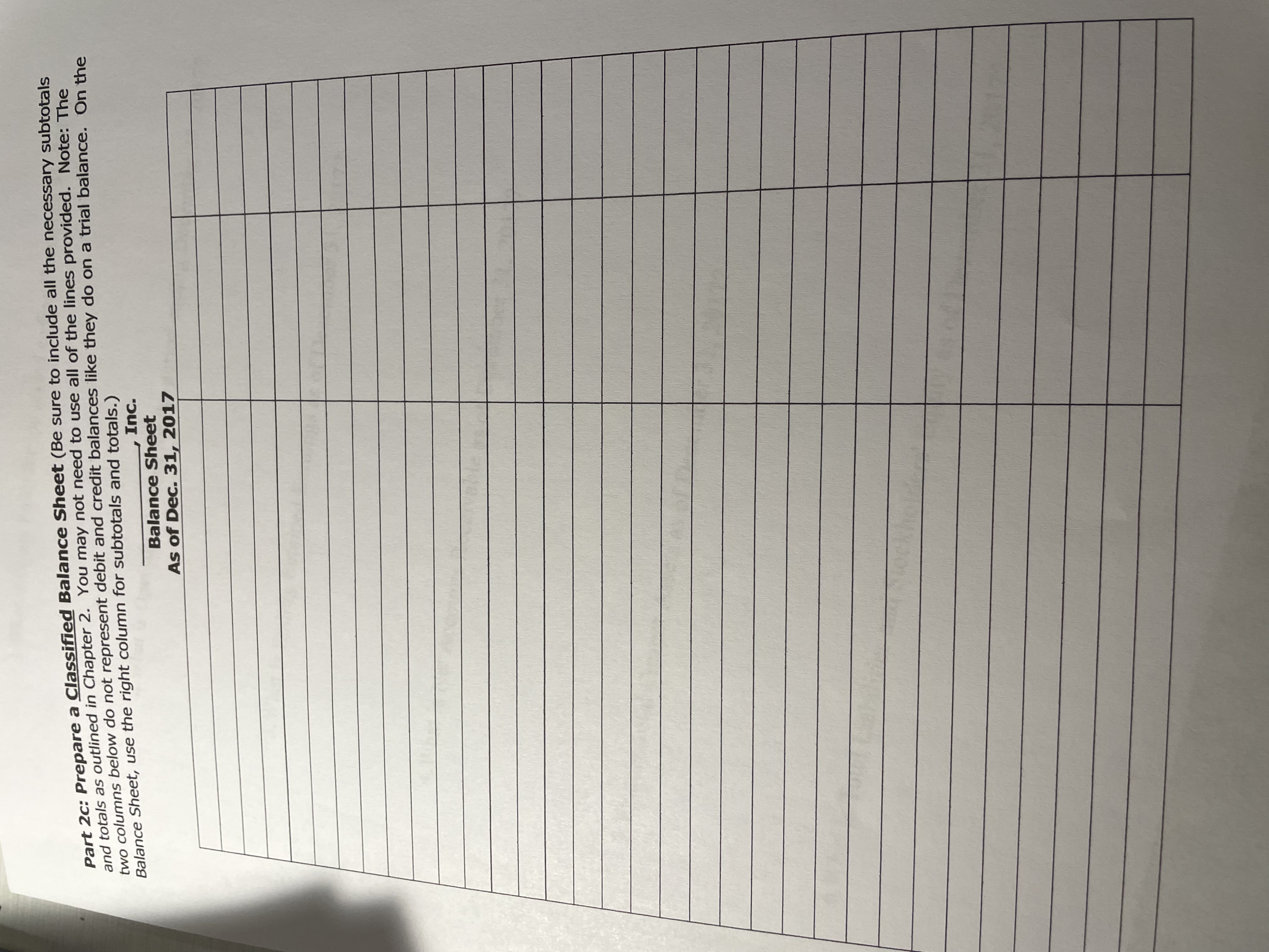 \fPart 2a: Prepare a Multi-step Income Statement