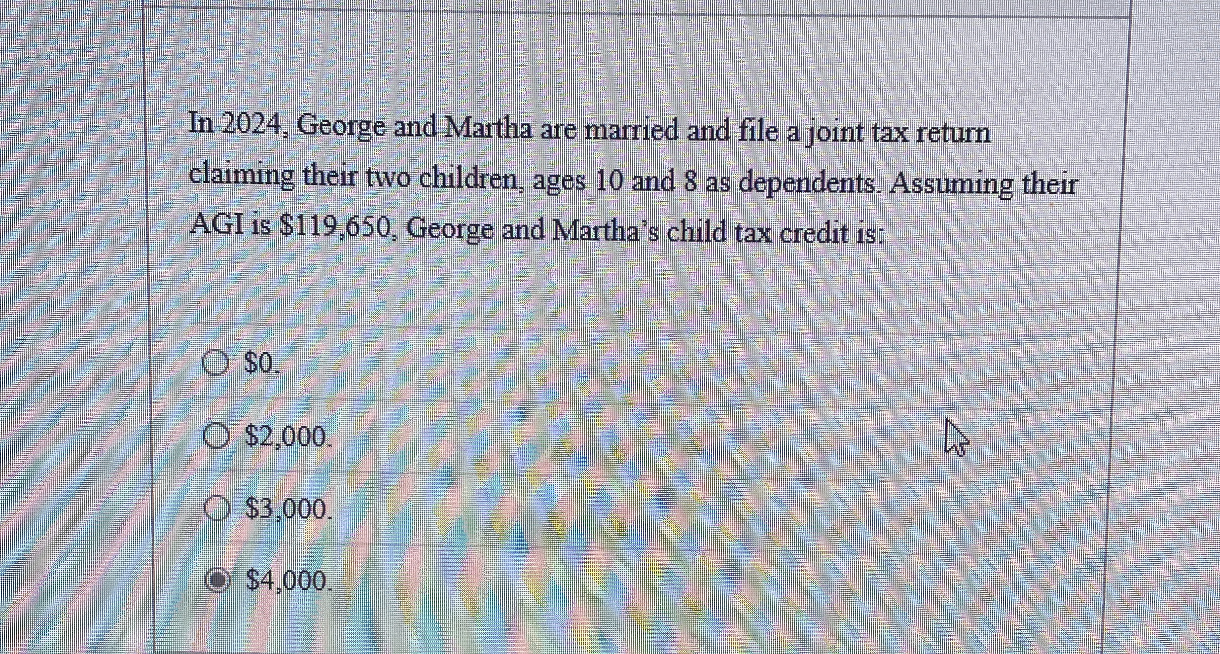 In 2 0 2 4 , George and Martha are married and