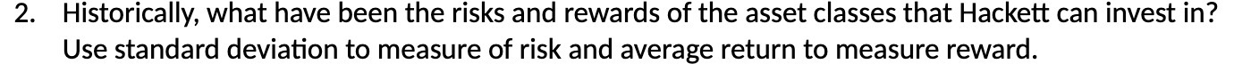 2. Historically, what have been the risks and