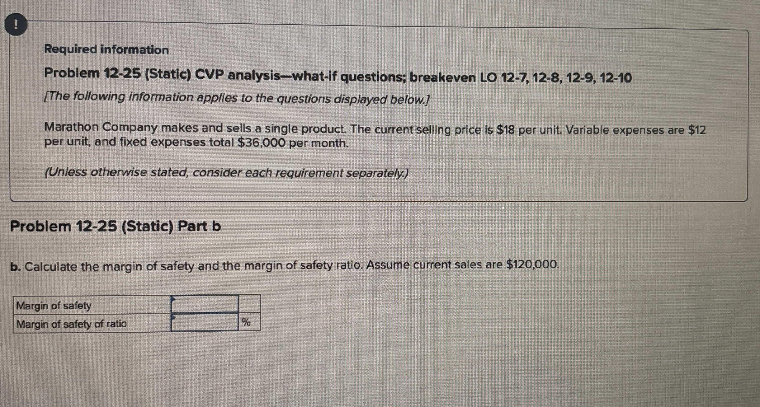 ! Required information Problem 1 2 - 2 5 ( Static