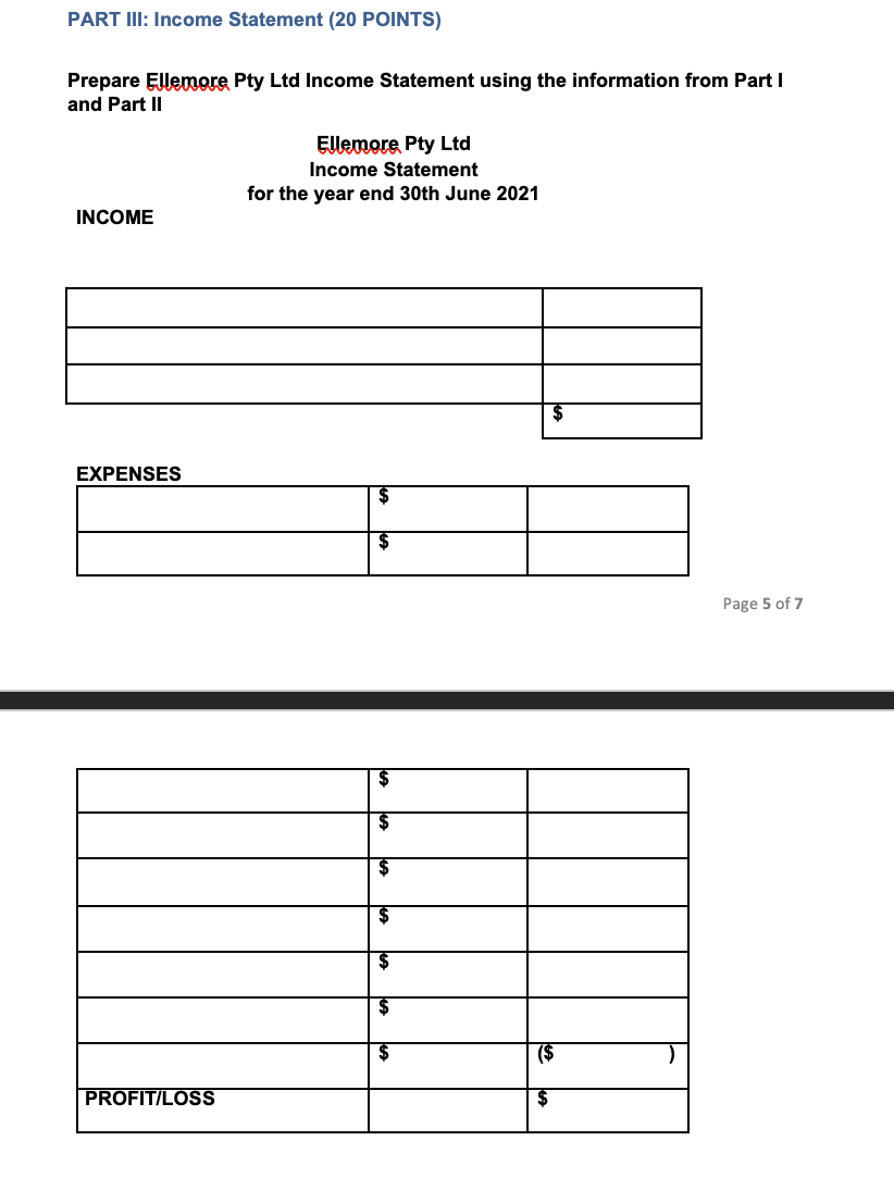 Hello, i need help can you please do part 1 2 3 4