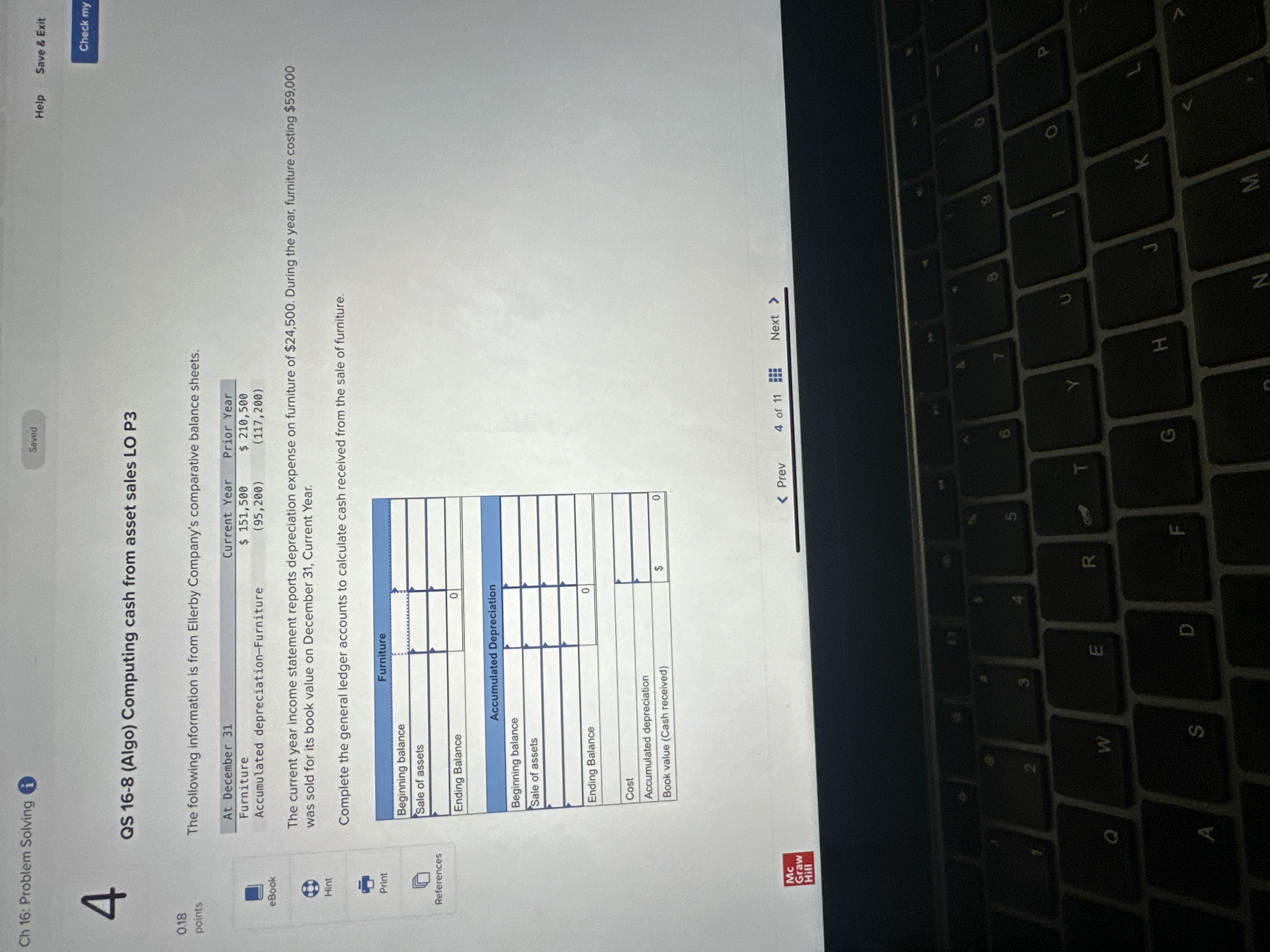 Ch 16: Problem Solving i Saved Help Save & Exit 4