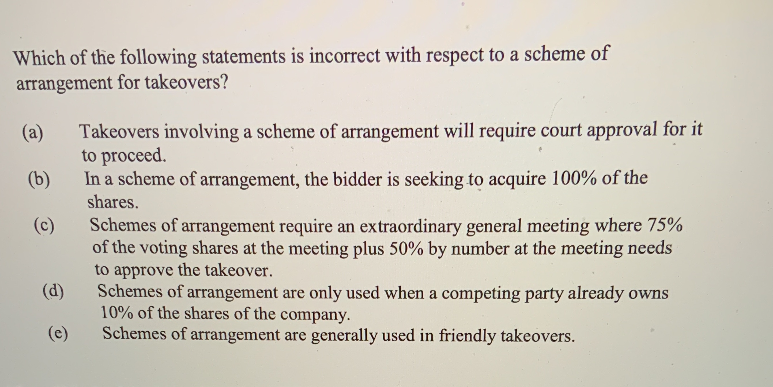 please answer the question Which of the following