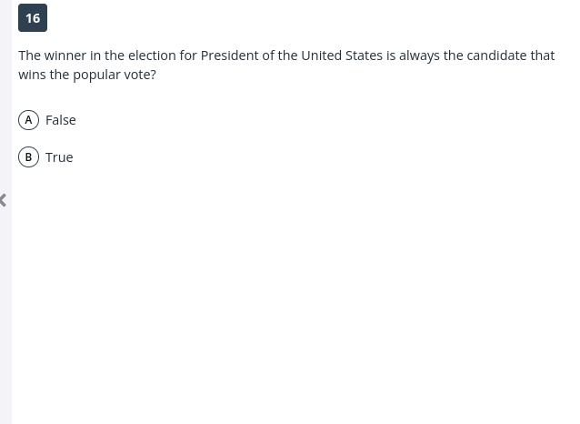 answer this The winner in the election for