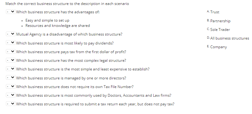 hello can you help me match the correct business