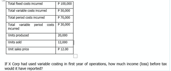 Problem 1 The following data were taken from the