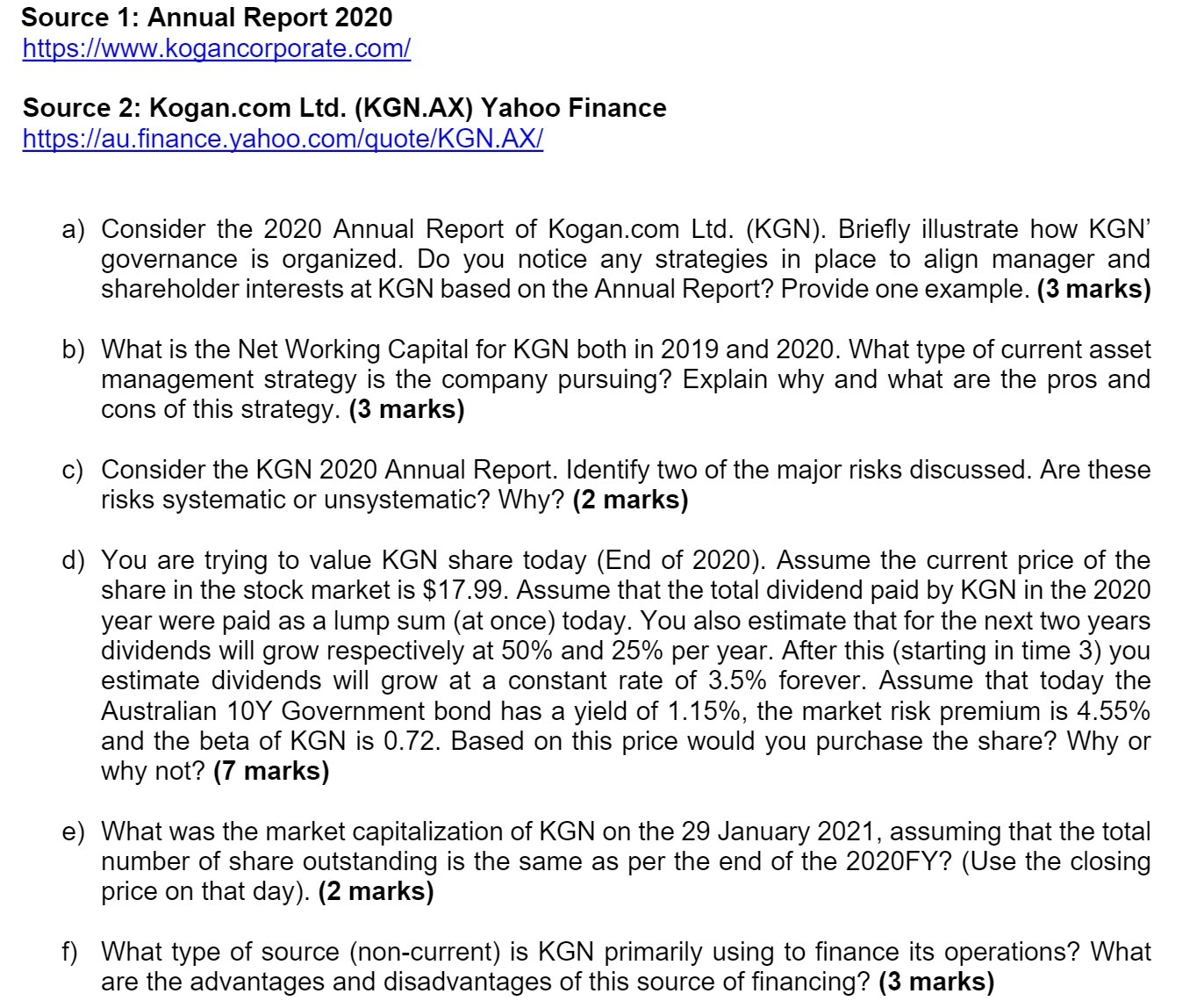 Source 1: Annual Report 2020