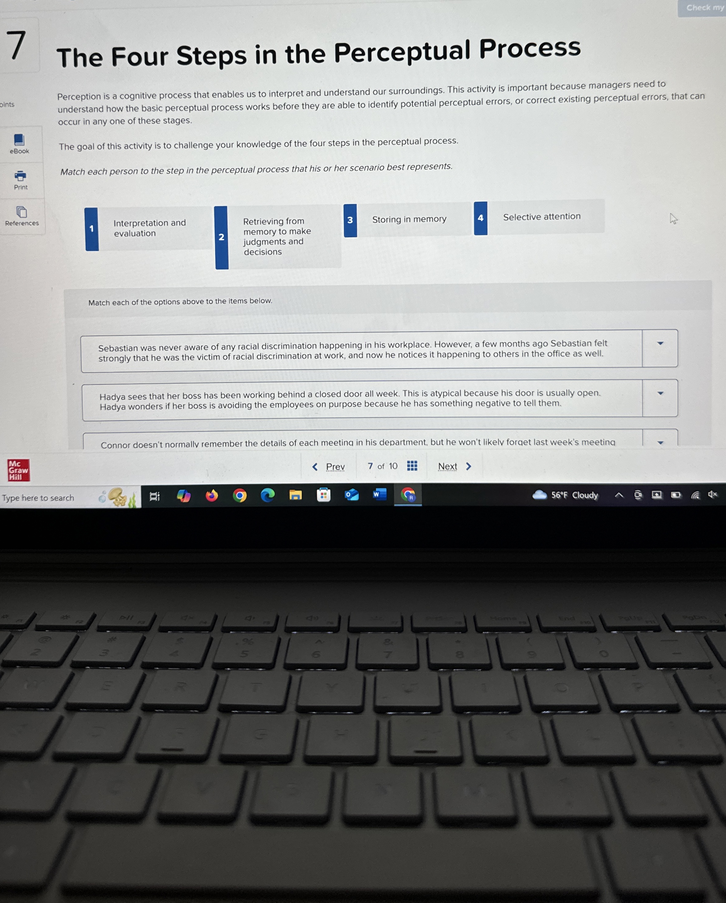 7 The Four Steps in the Perceptual Process