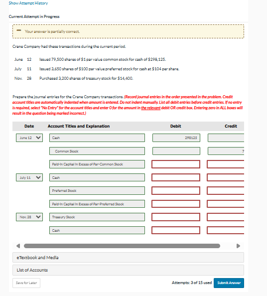 Show Attempt History Current Attempt in Progress