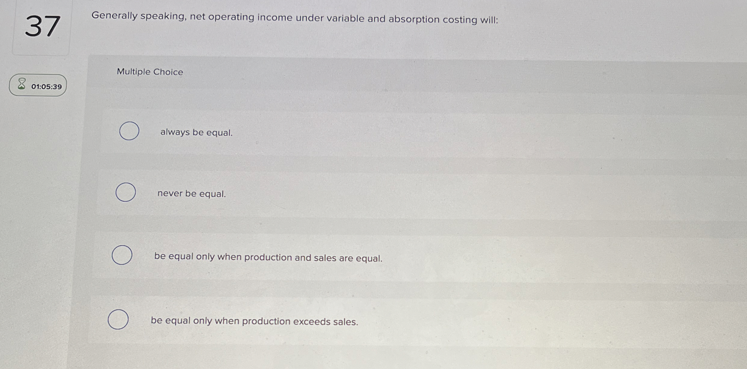 3 7 Generally speaking, net operating income