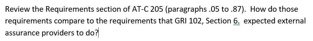 Sources: GRI Section 6 Reporting practice: