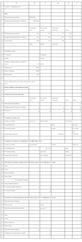 \fReq u ired informatio n The Chapter 7 Form