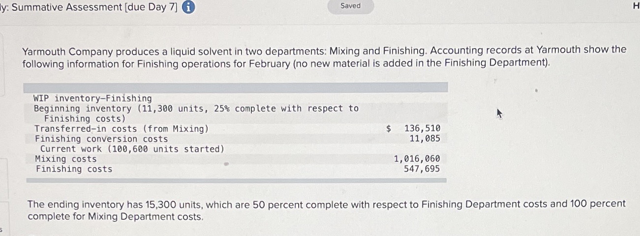 Please calculate the total cost accounted for