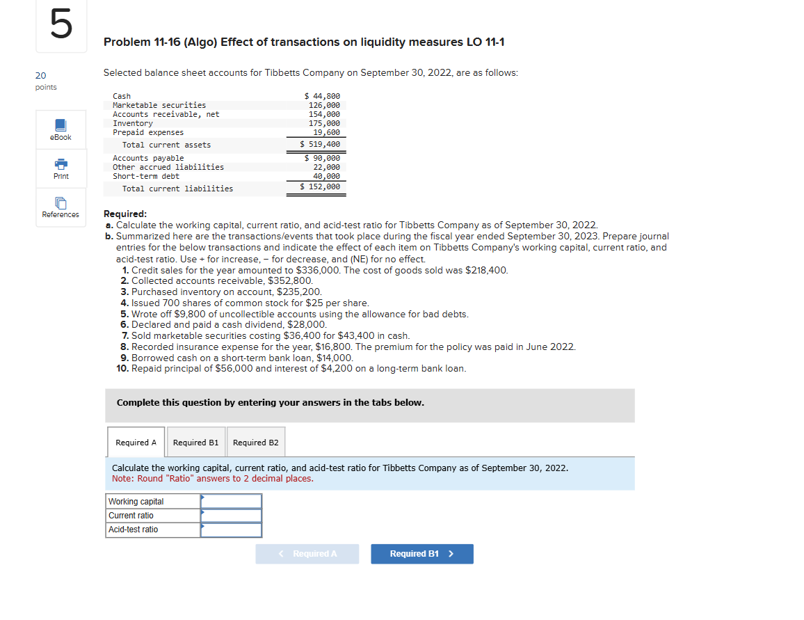Problem 1 1 - 1 6 ( A l g o ) Effect o f