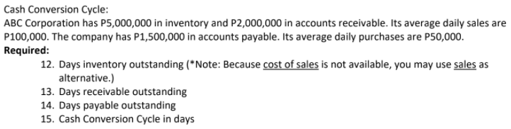 Required: Complete solution and