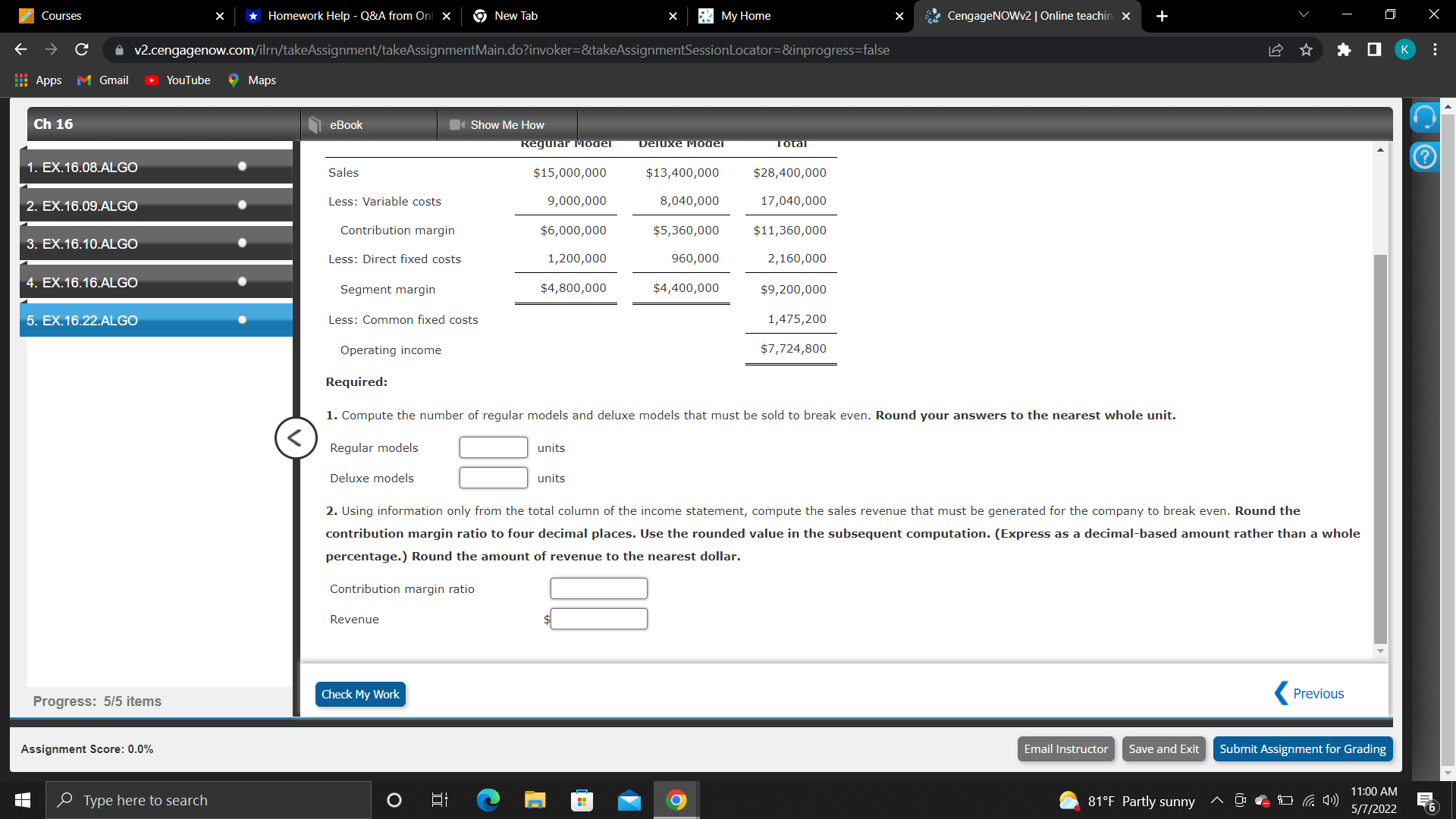 Courses X *Homework Help - Q&A from Onl x New Tab