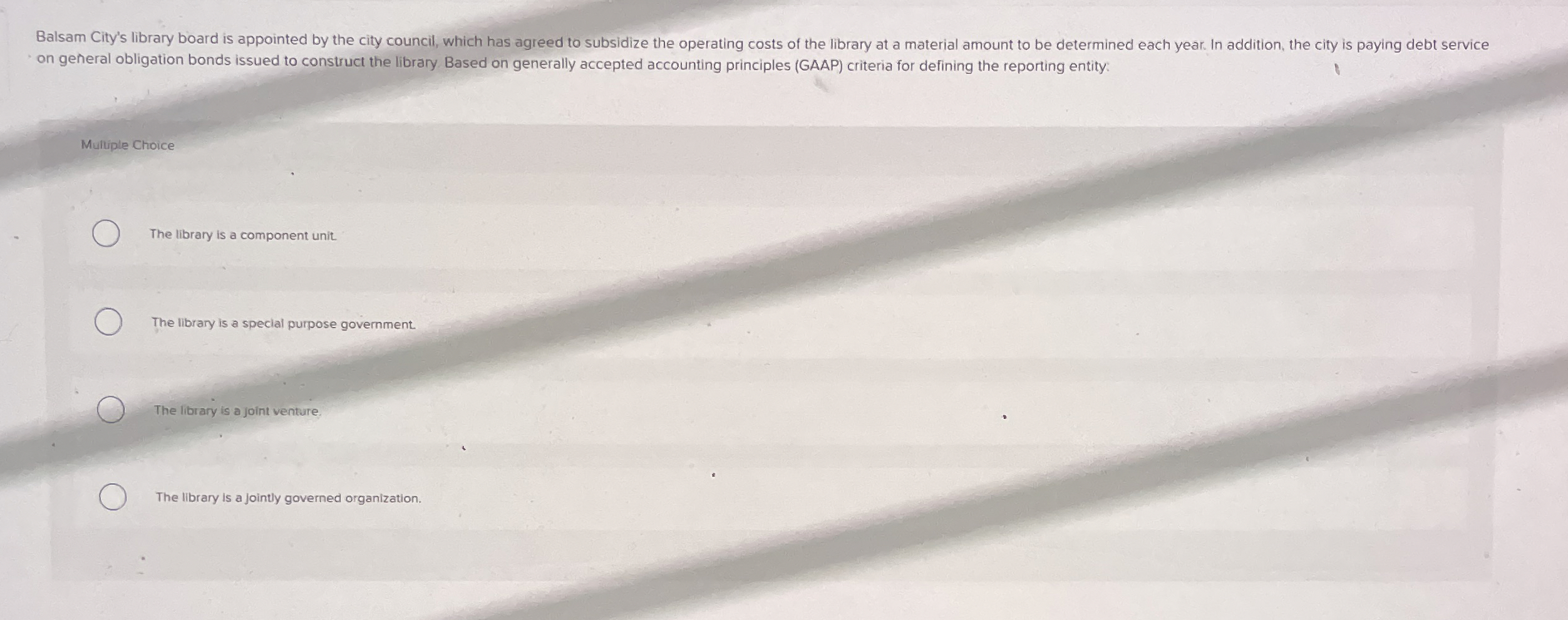 on general obligation bonds issued to construct