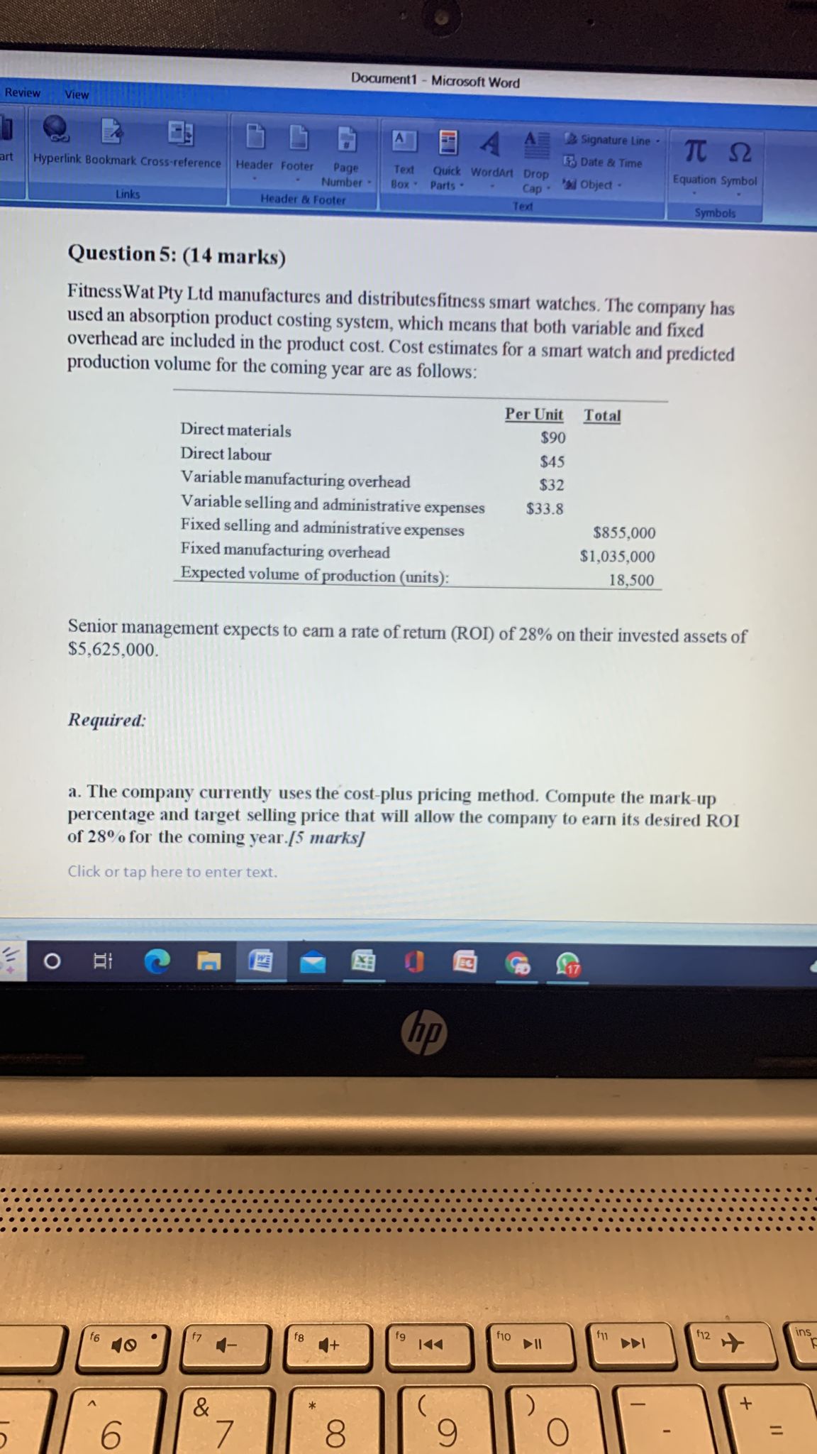 Document1 - Microsoft Word Review View A A A &