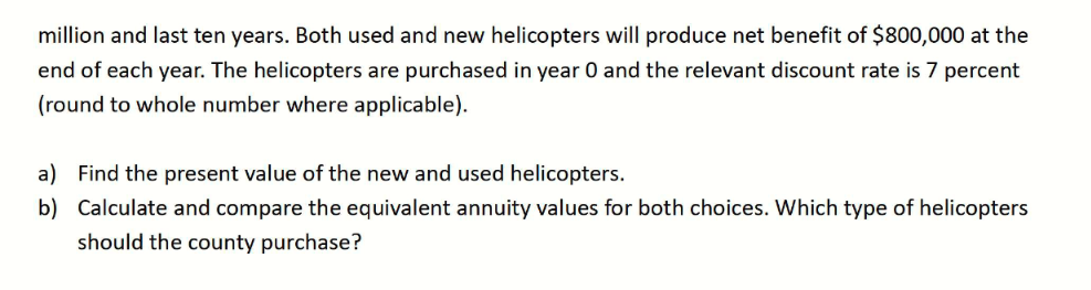 QUESTION 4 (6 marks) A rural county is