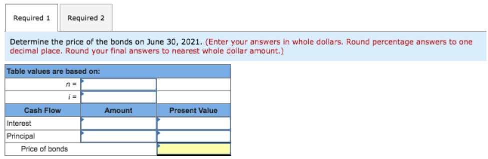 On June 30, 2021, Singleton Computers issued 5%